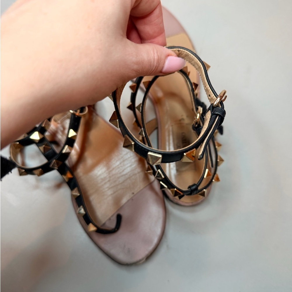 Valentino Rockstud Gladiator Sandals | Size 7 | True to Size - Picture 13 of 17